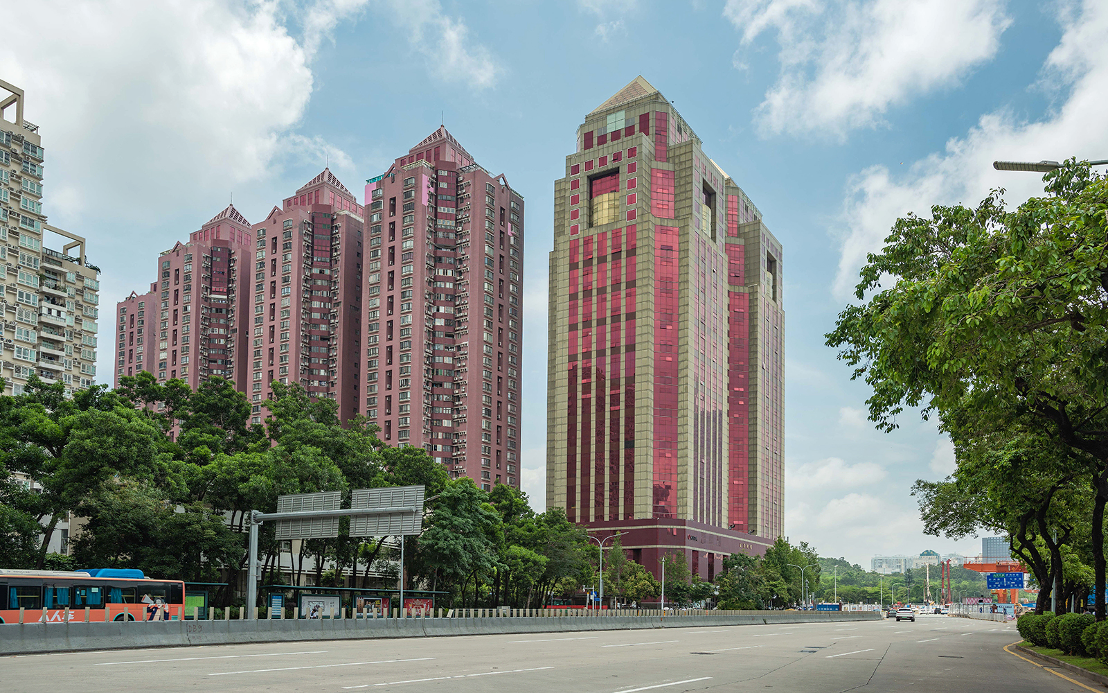 中银大厦实景图