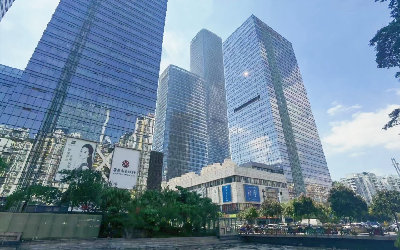 天利中央广场实景图