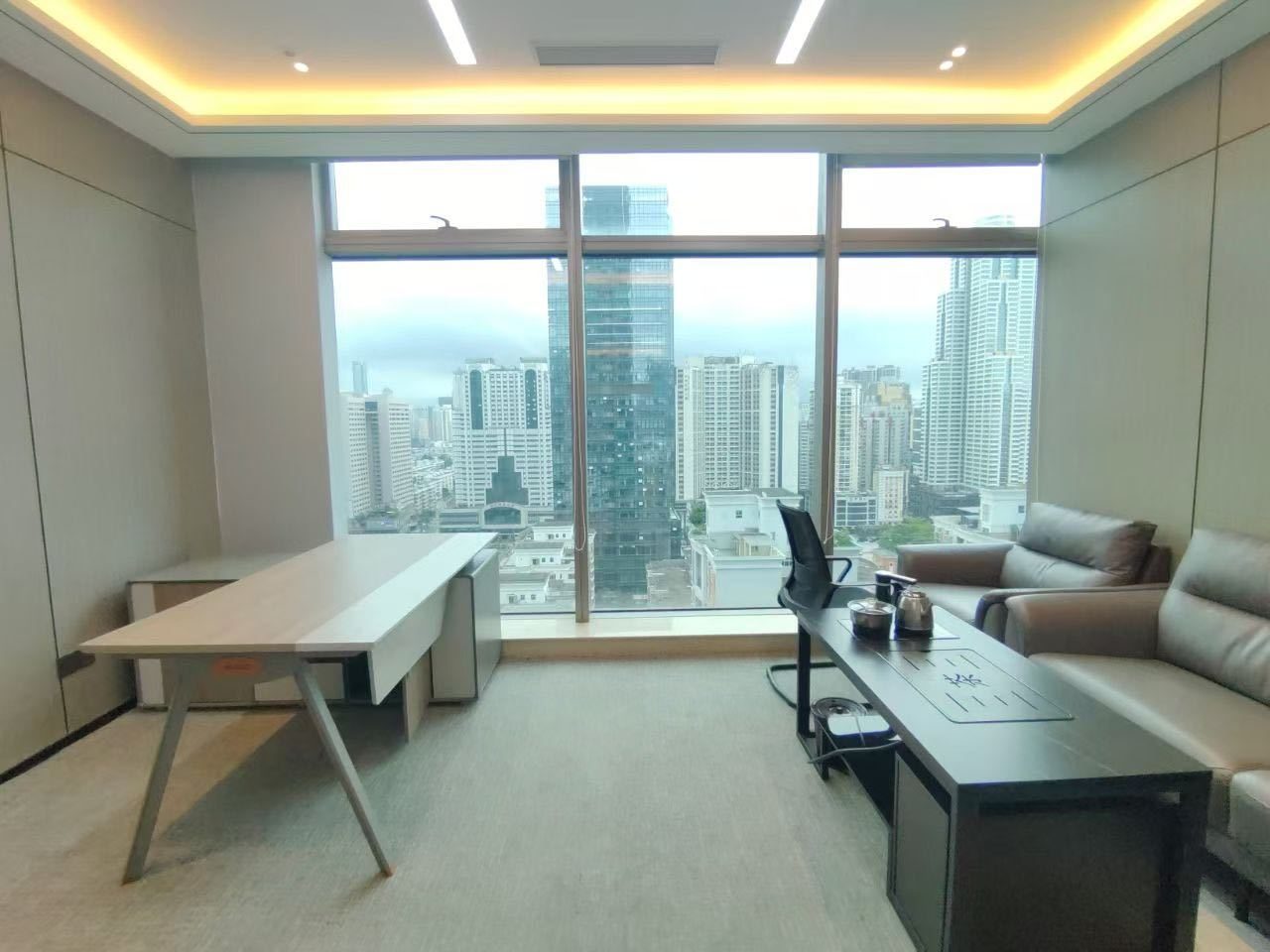 卓越世纪中心写字楼298㎡精装户型·高层东南向出租