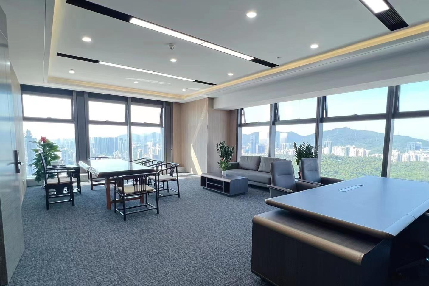 卓越时代广场 600㎡ 精装 高楼层办公室出租实景图
