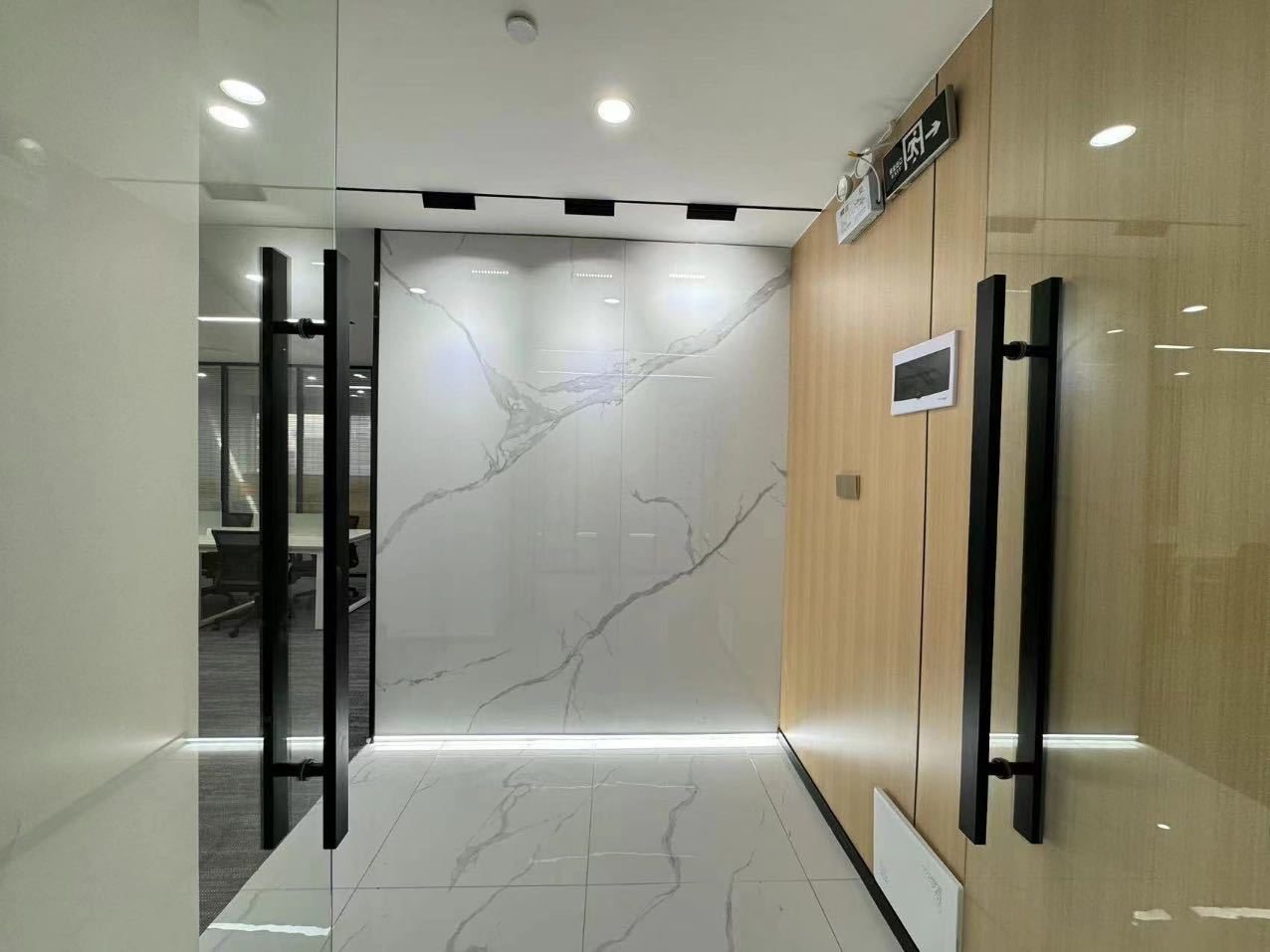 深圳软件园180㎡精装办公室出租，低层南向采光好