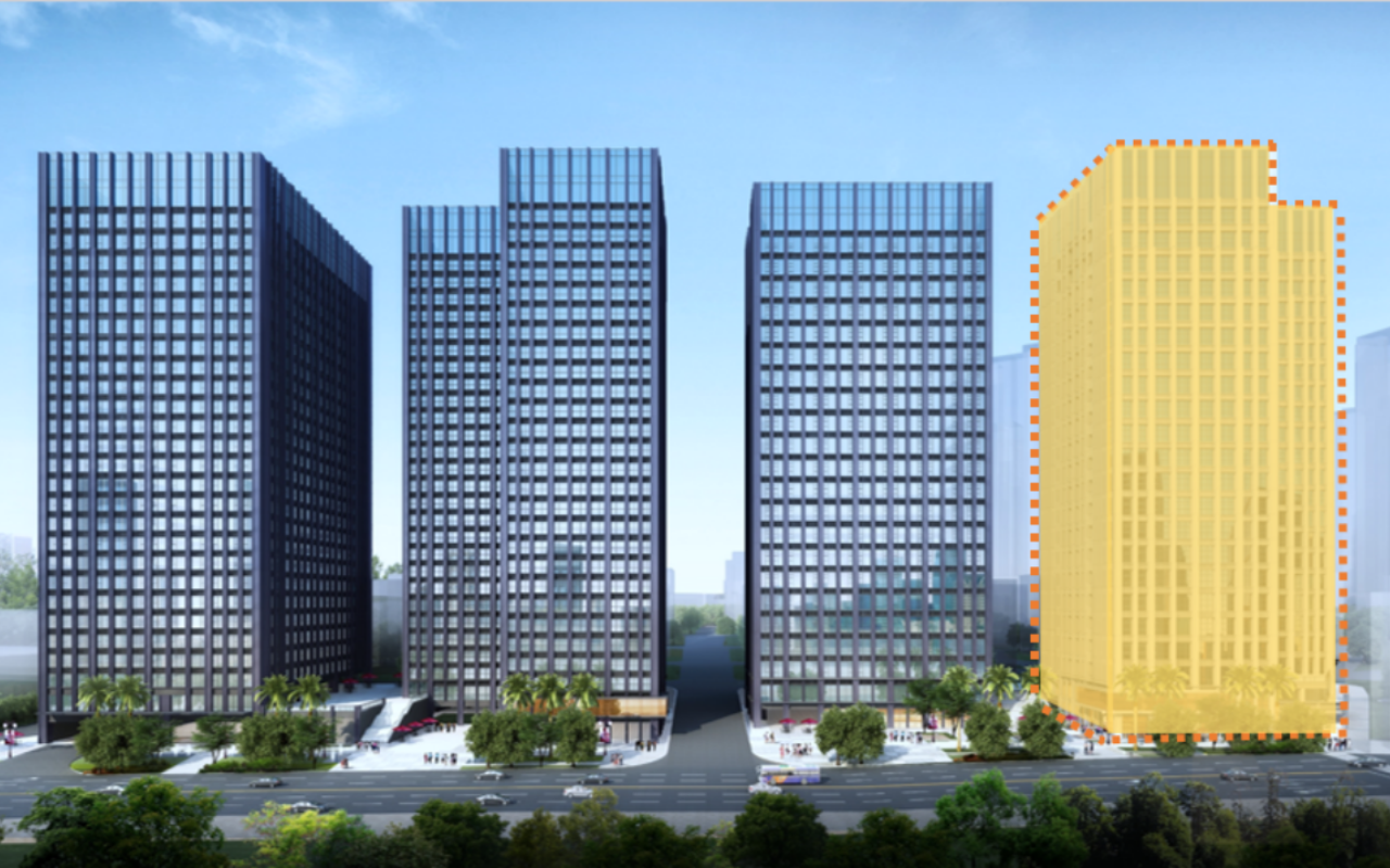 利金城中心实景图