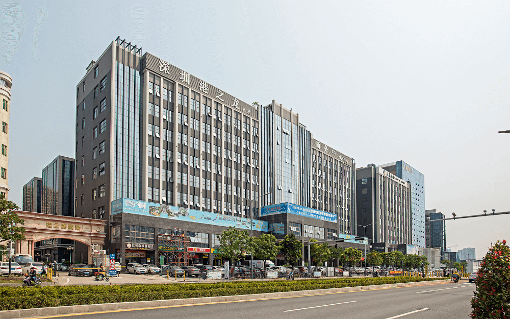港之龙商务中心实景图