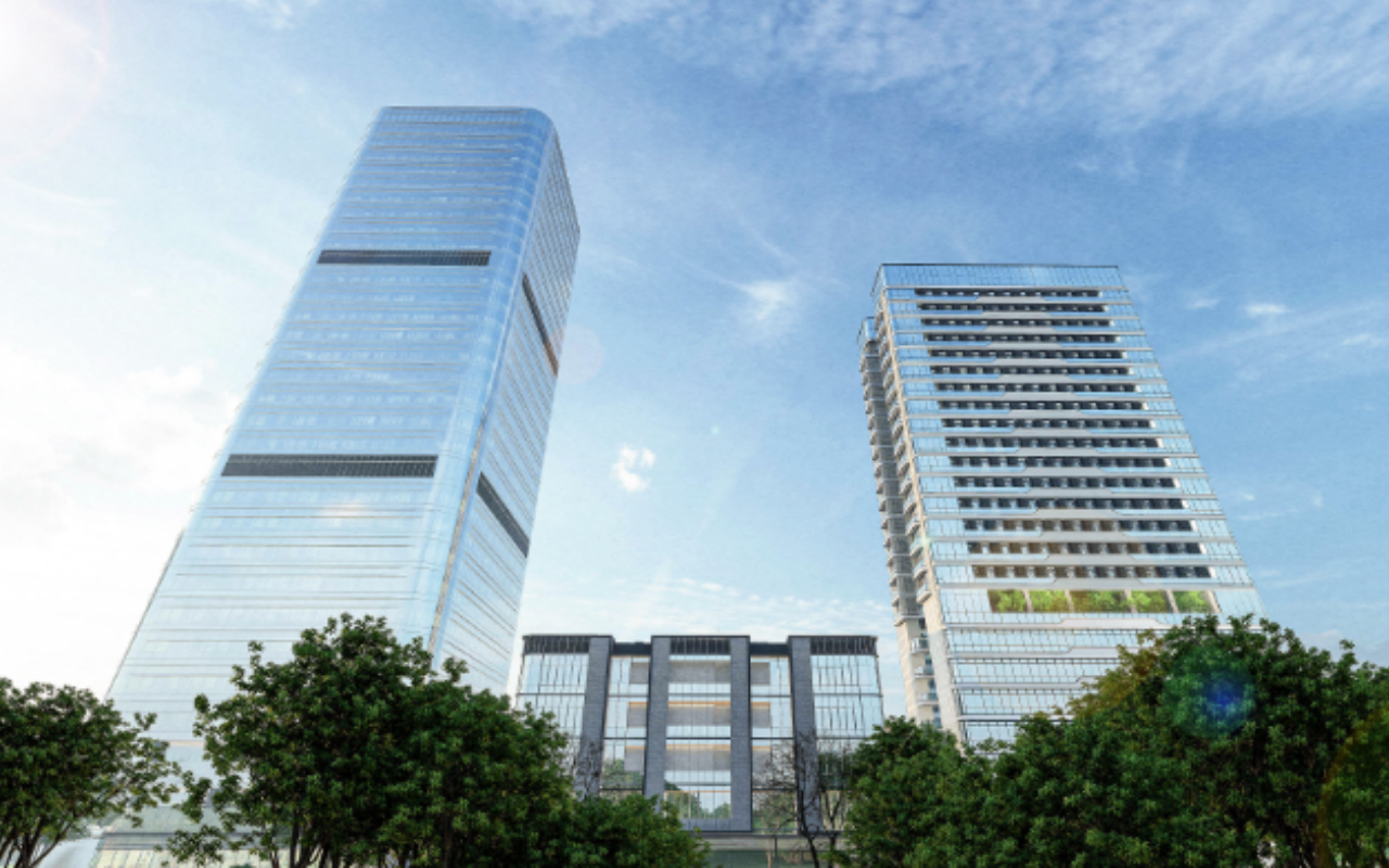 唐商科技大厦实景图
