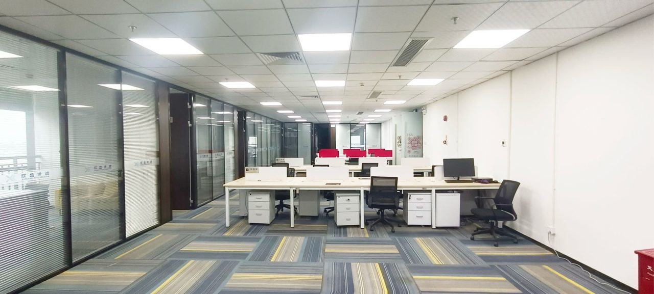 比克科技大厦529㎡豪装办公室出租，高层东南向采光好实景图