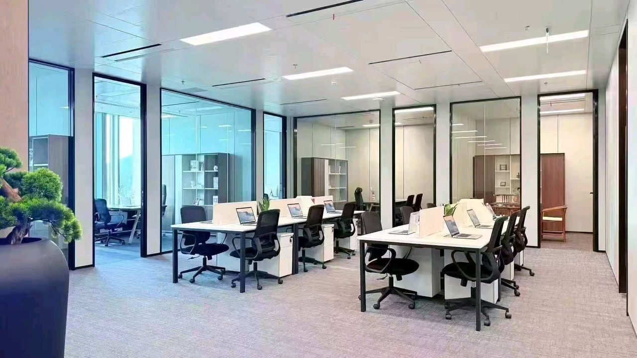南山区后海写字楼出租 联想后海中心 488㎡精装实景图