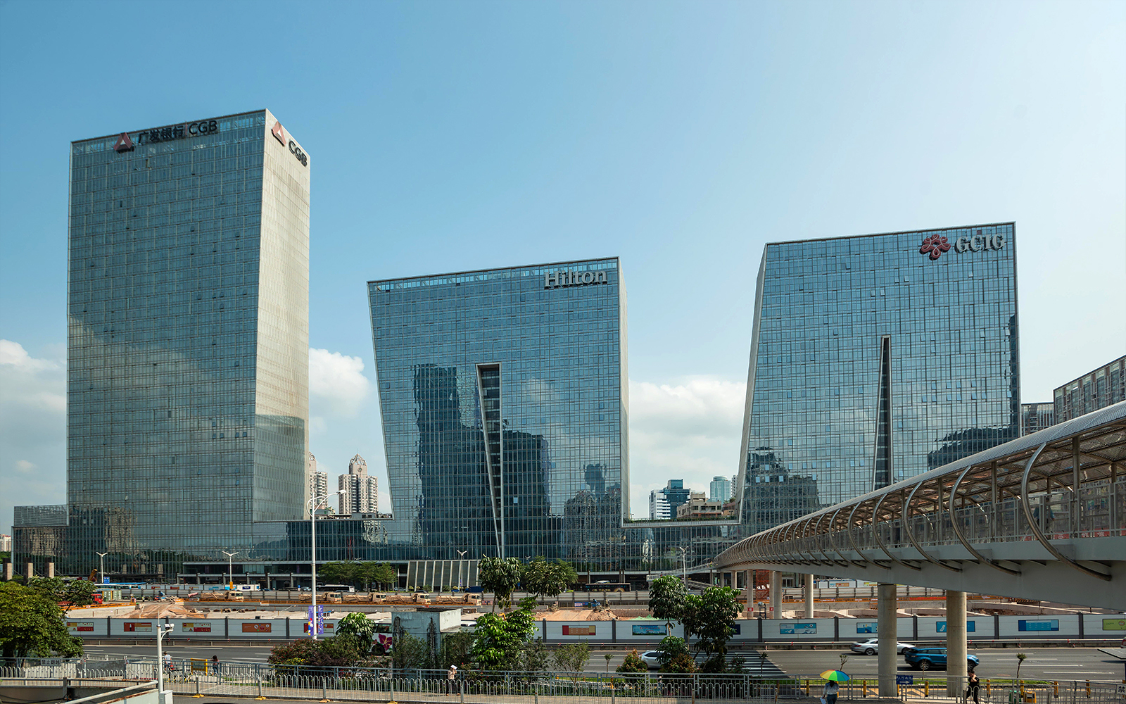 大中华国际金融中心实景图