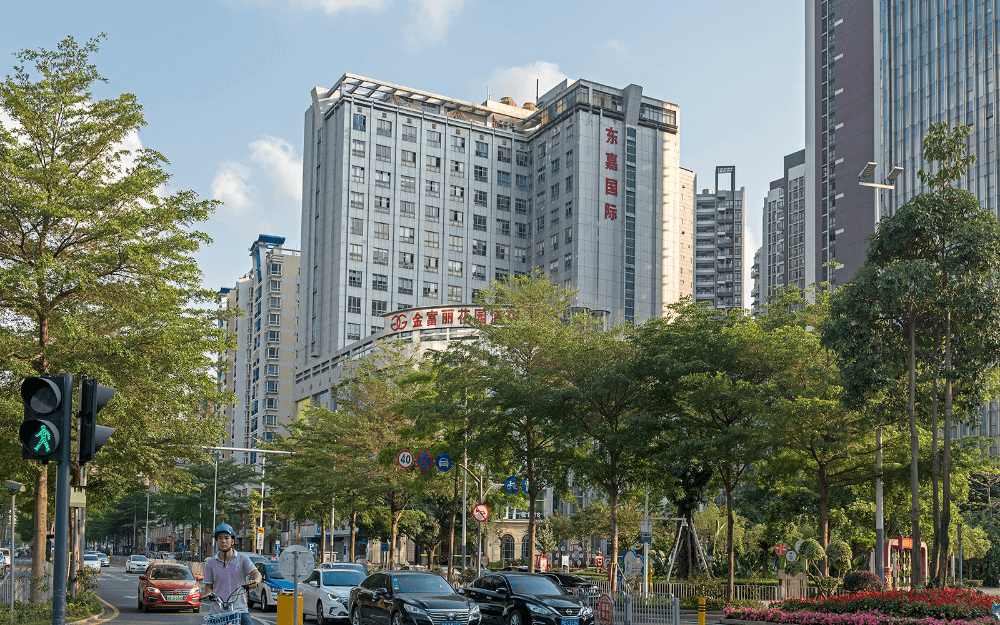 东森商业大厦实景图