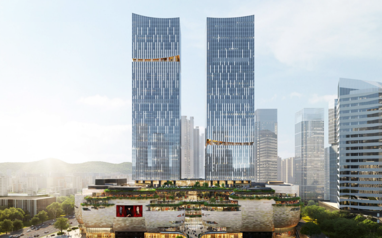 北站超核万象中心实景图