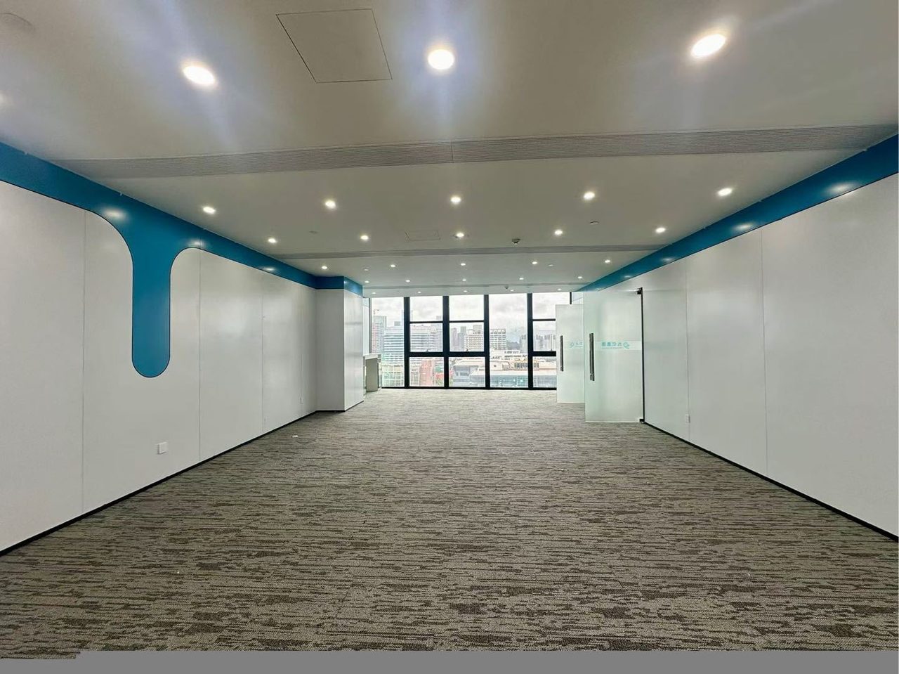 澳特科兴科学园319㎡精装办公室出租,高层南向采光好实景图