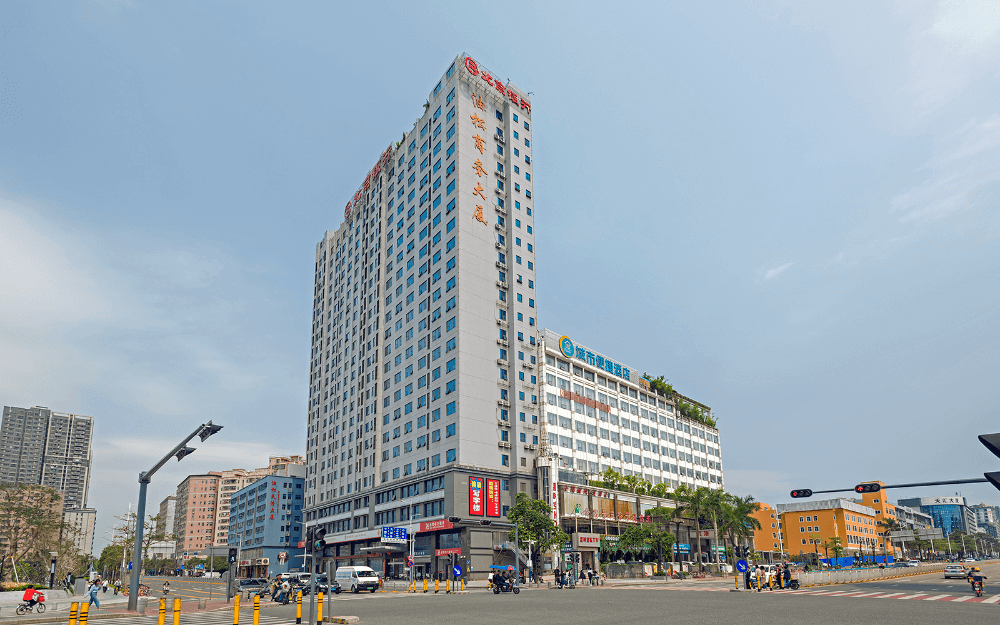 油松商务大厦实景图