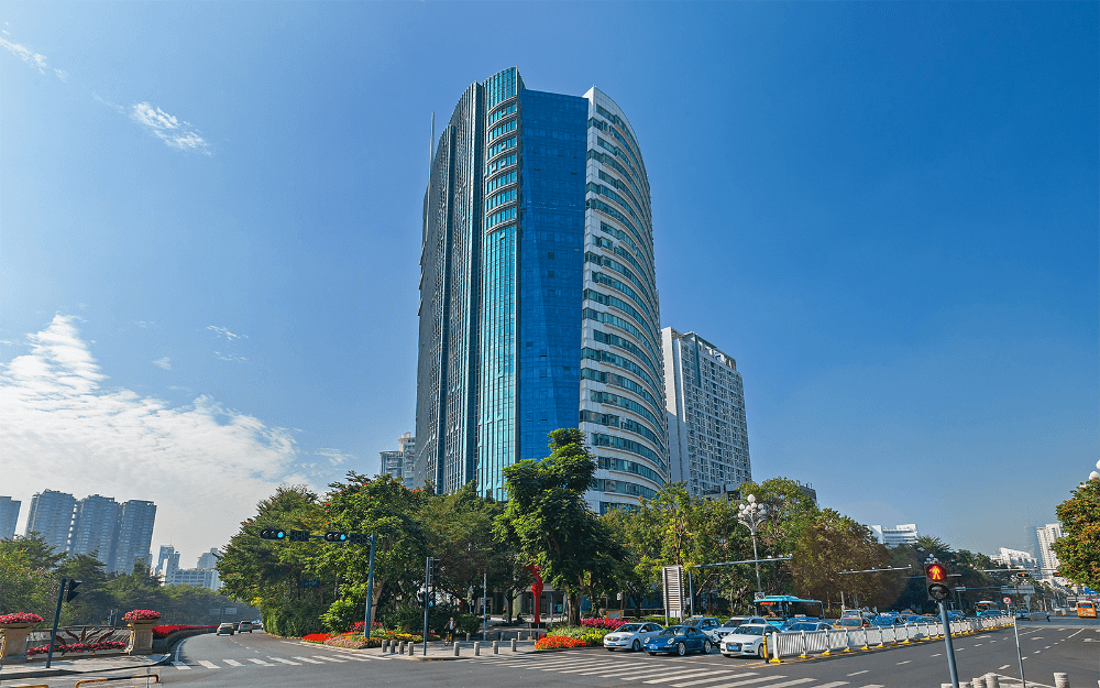 西海明珠大厦实景图