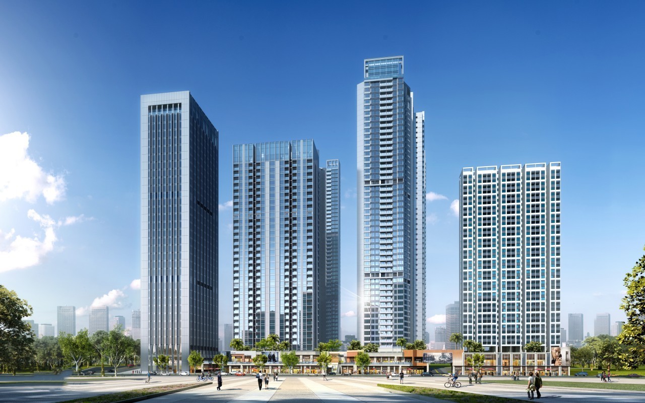 华盛珑悦大厦实景图