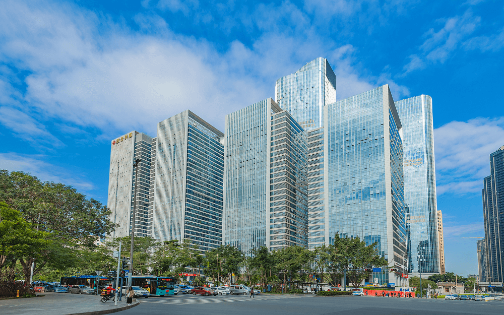 大冲国际中心实景图