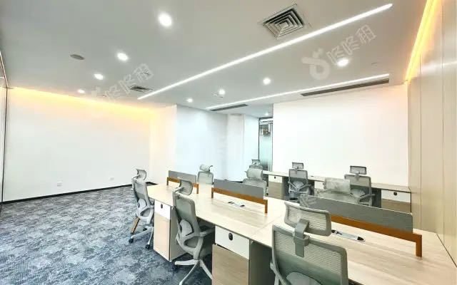 九洲电器大厦写字楼130㎡豪装户型·中层北向出租