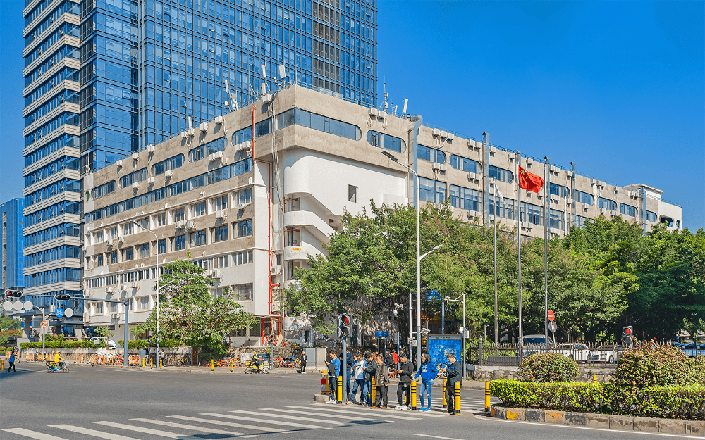坚达大厦实景图
