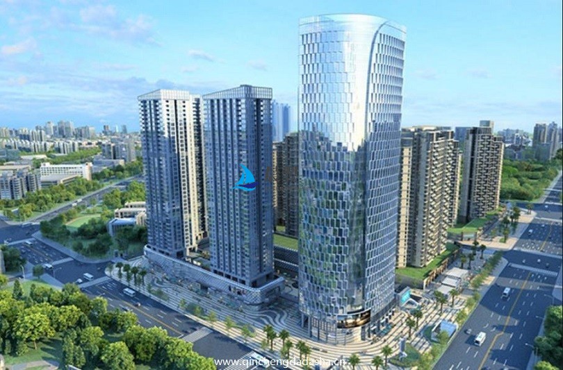 勤诚达大厦实景图