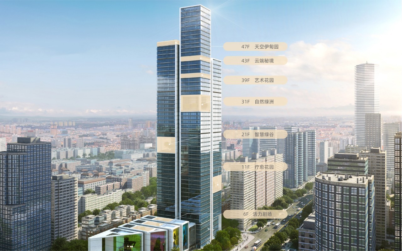 中信国际大厦实景图