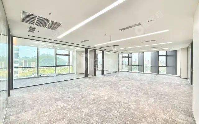光峰科技大厦写字楼200㎡精装户型·中层南向出租实景图