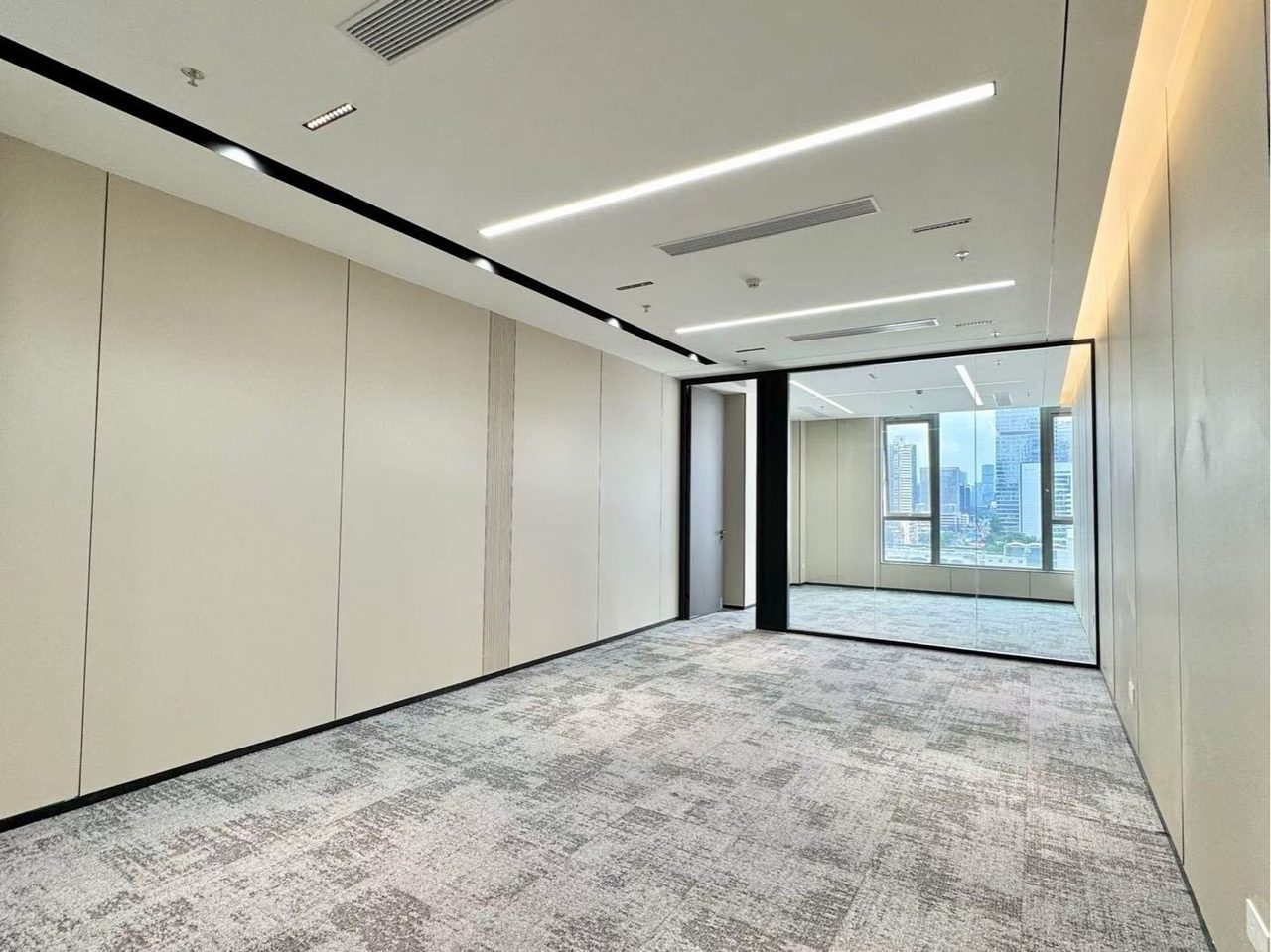 南山区科技园 远望谷大厦143㎡精装办公间低层出租
