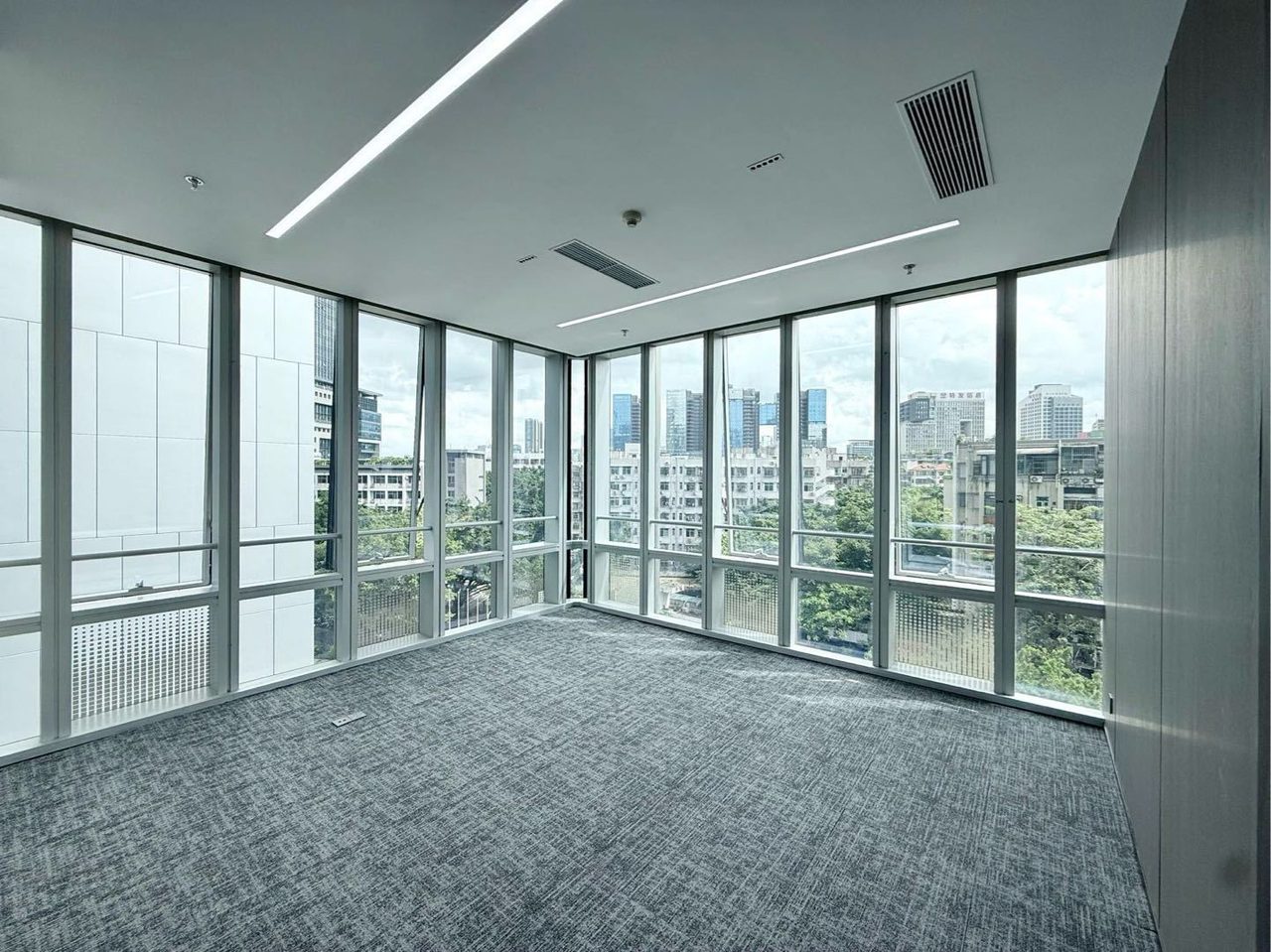 南山区科技园 讯美科技广场193㎡精装办公间低层出租