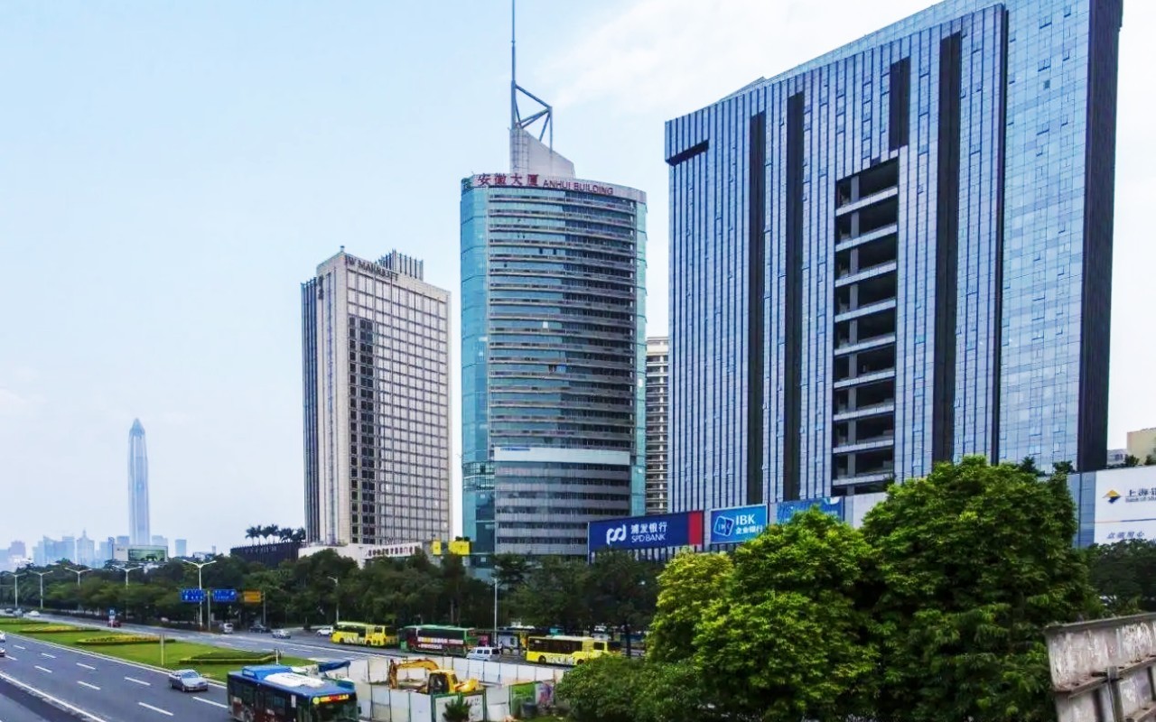 安徽大厦实景图