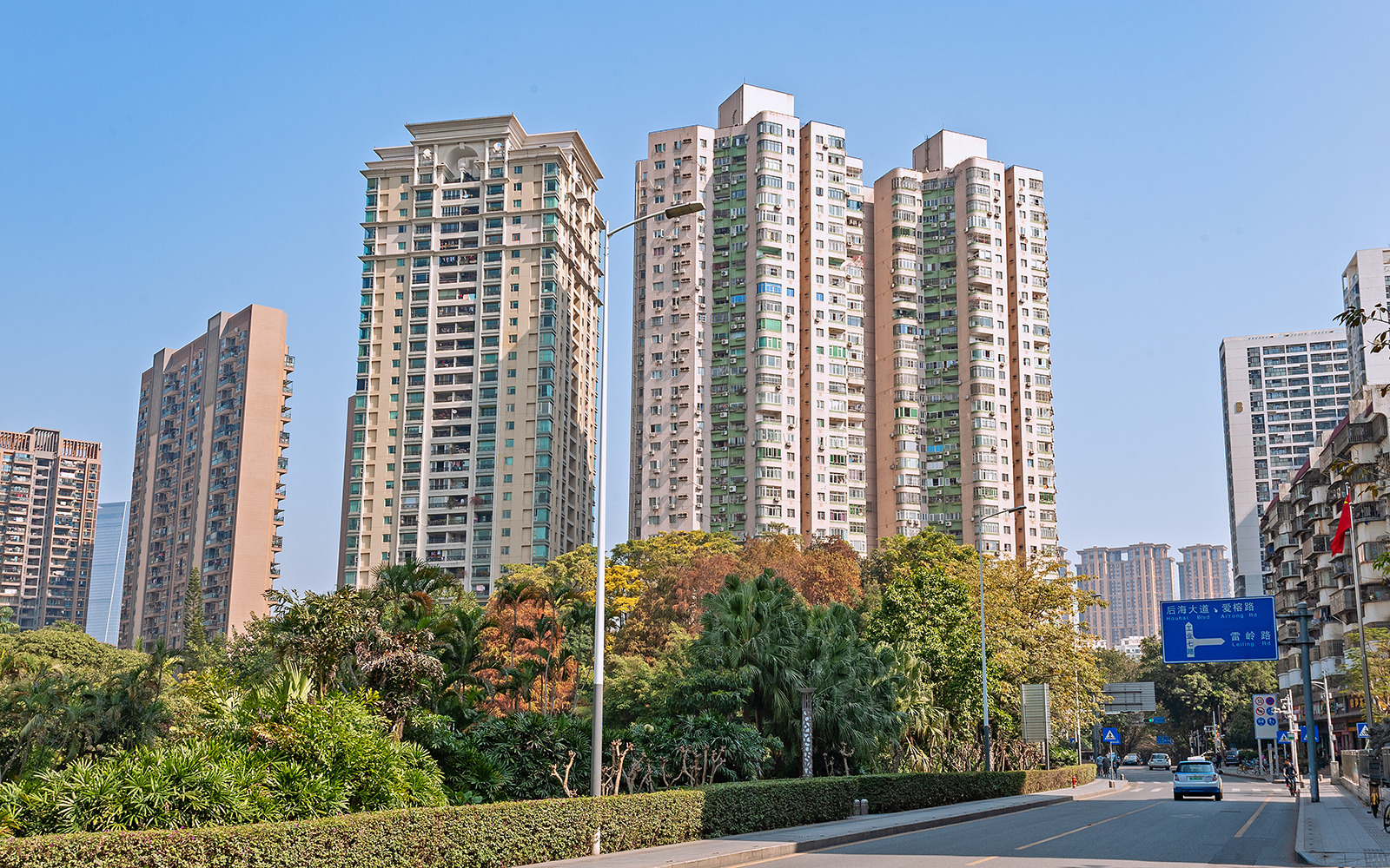 景园大厦实景图
