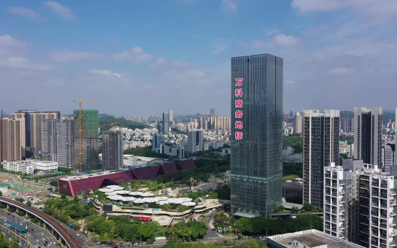 万科龙岗云中心实景图