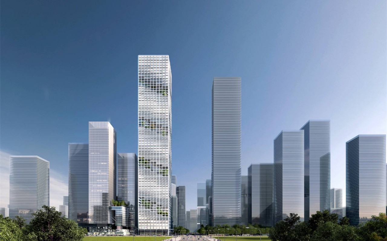 科技联合总部大厦实景图