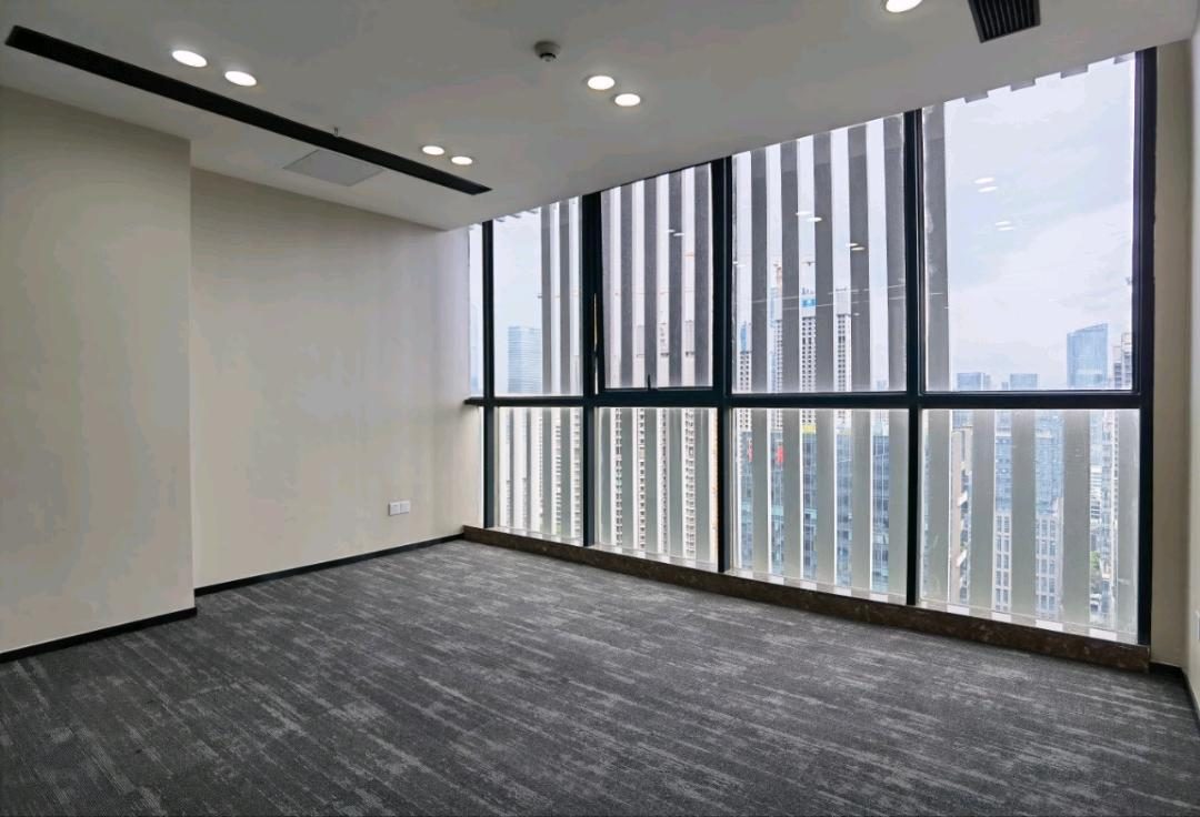 深圳湾科技生态园118㎡精装办公室出租,高层北向采光好