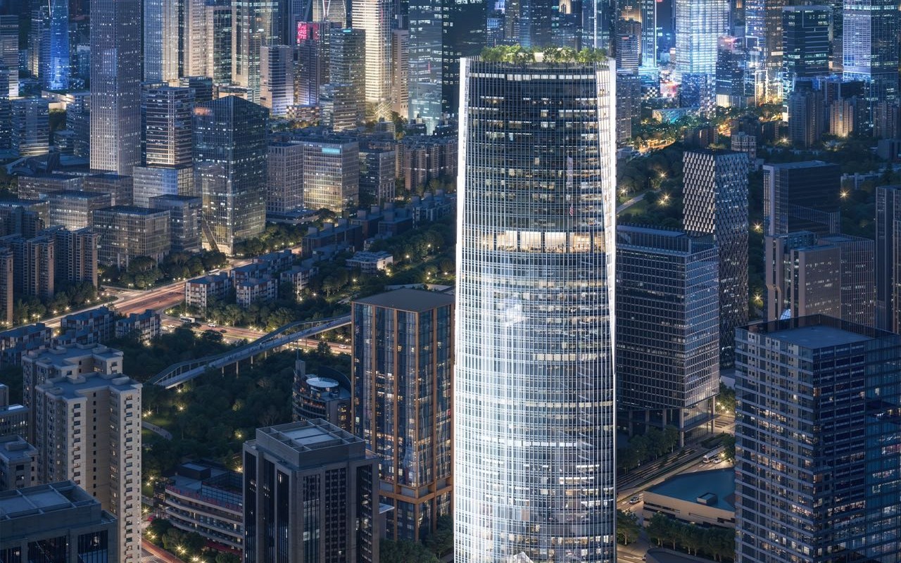 罗湖新材料大厦实景图
