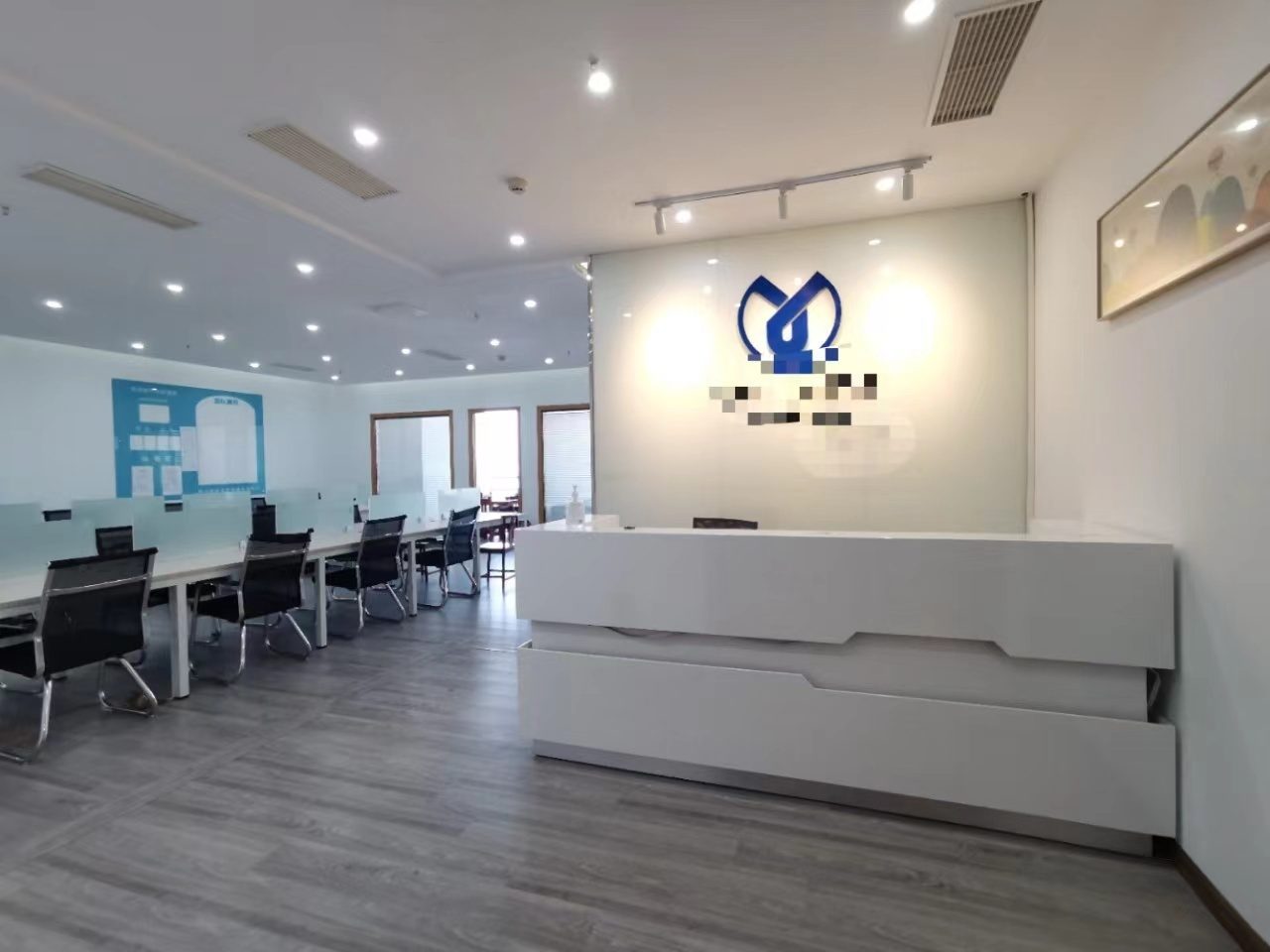 南山区南头 田厦金牛广场288㎡精装办公间高层出租实景图