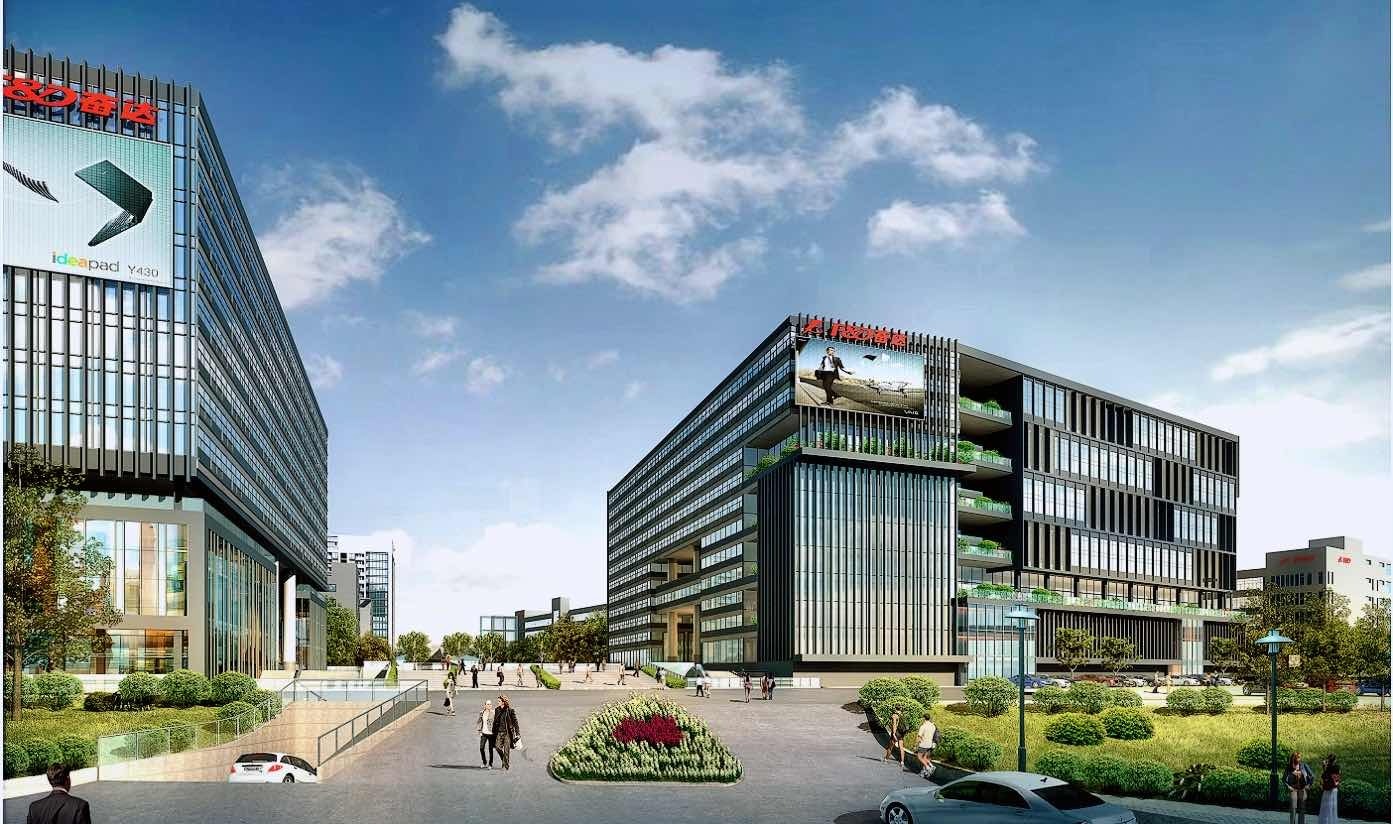 奋达科技园二期实景图