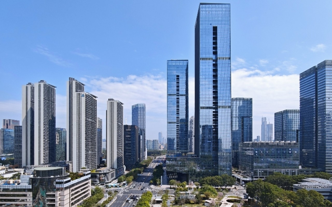 中南大学深圳产学研大楼实景图