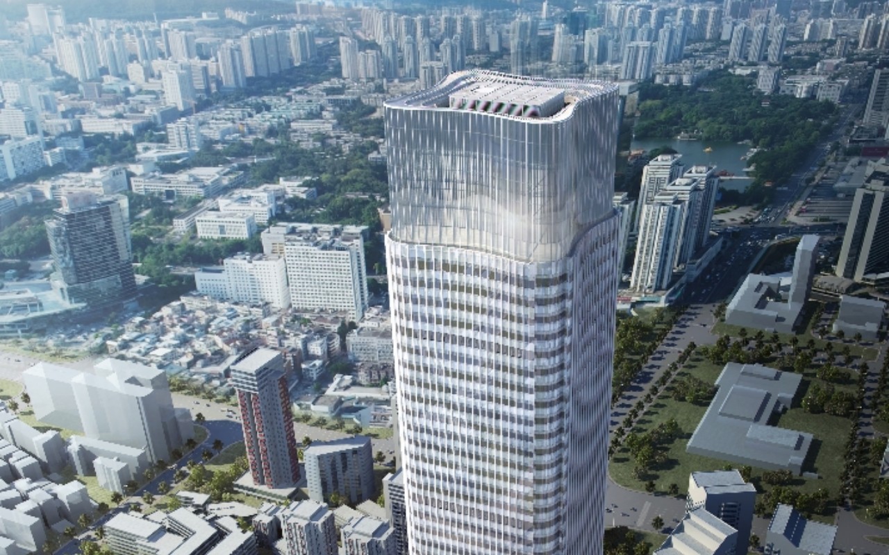 城建云启大厦实景图