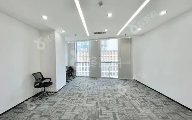 深圳市软件产业基地100㎡豪装办公室出租,低层东向采光好实景图