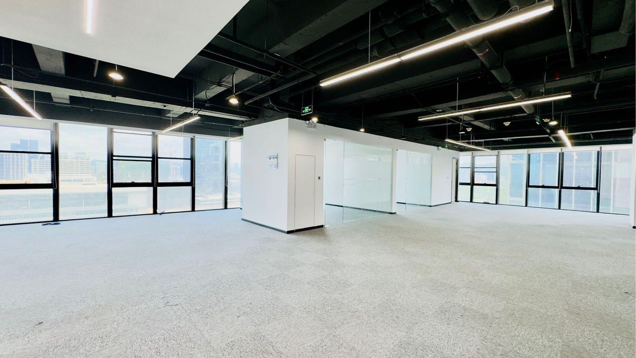澳特科兴科学园写字楼1389㎡精装户型·中层四面采光向出租