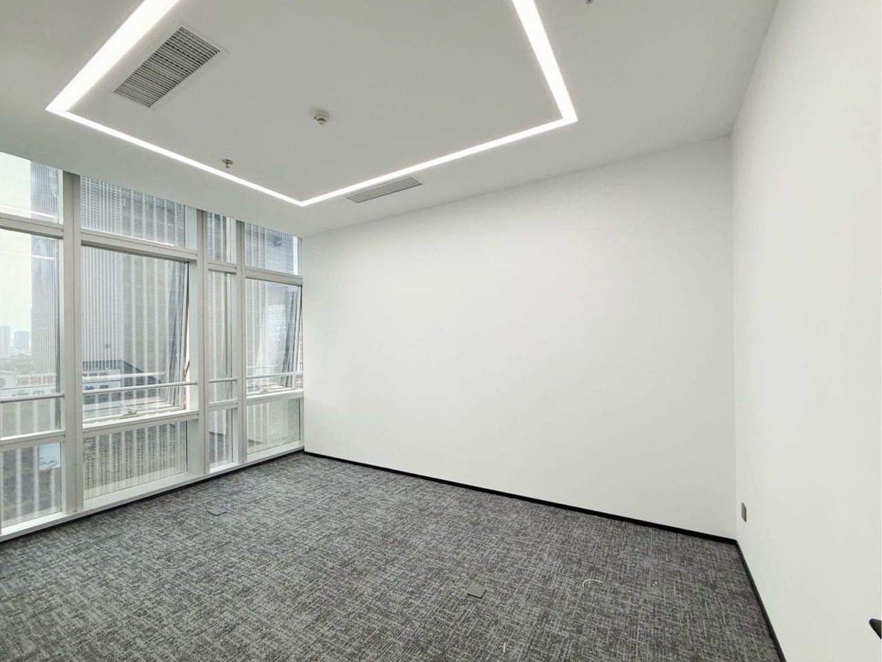讯美科技广场写字楼242㎡精装户型·中层西向出租