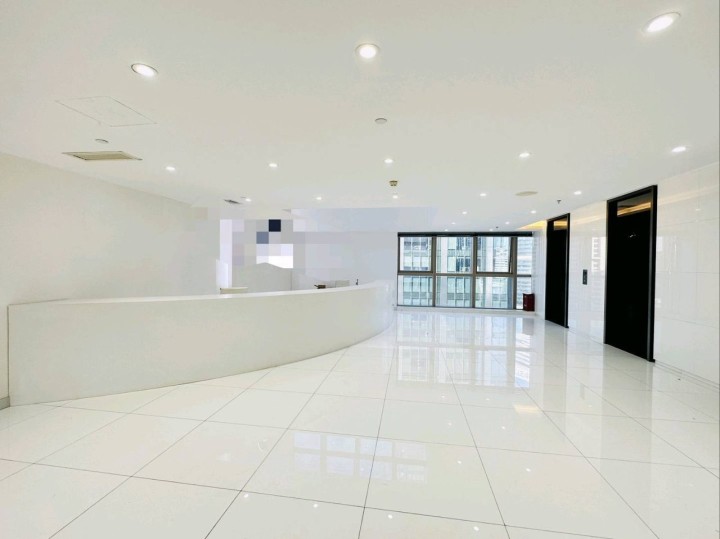 创维半导体设计大厦1725㎡精装办公室出租，中层四面采光向采光好
