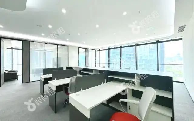 南山区华侨城写字楼出租 方大城 378㎡精装