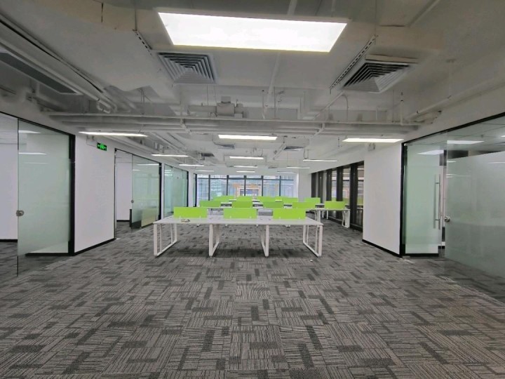 中科大厦写字楼297㎡精装户型·低层东南向出租