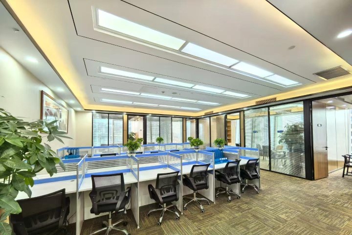 京基滨河时代大厦A座 389㎡ 精装 中楼层办公室出租