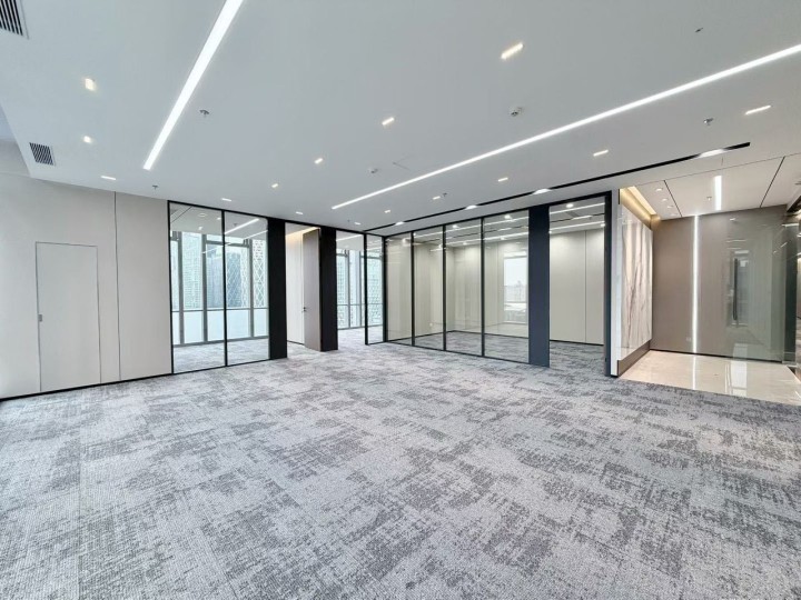 航天科技广场写字楼265㎡精装户型·低层西南向出租