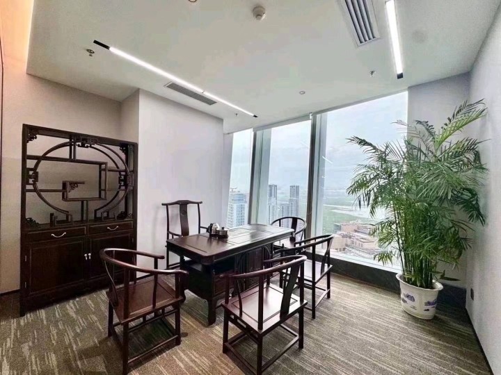 856㎡豪装办公室 京基滨河时代·近下沙站·高层