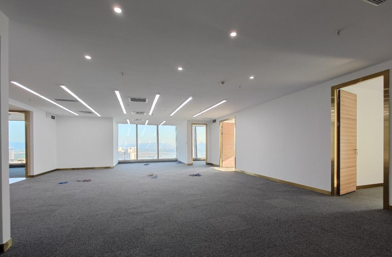 京基滨河时代大厦A座 825㎡ 精装 高楼层办公室出租