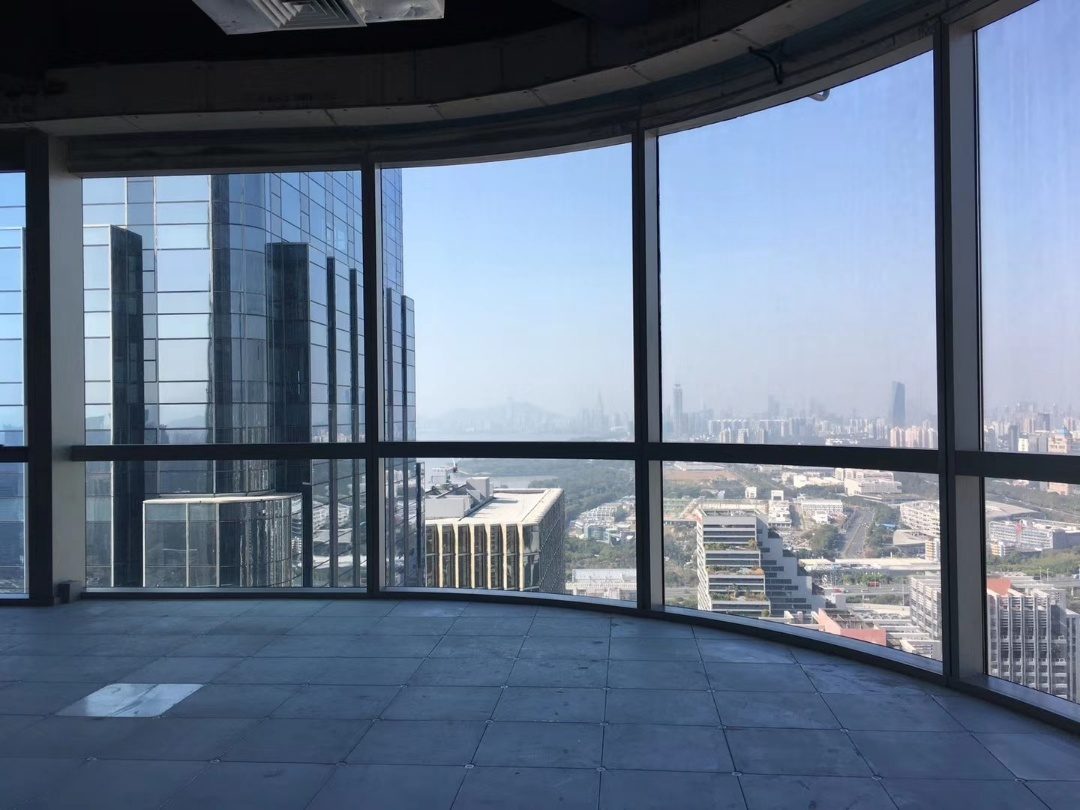 博今国际大厦1900㎡豪装办公室出租，高层南北向采光好