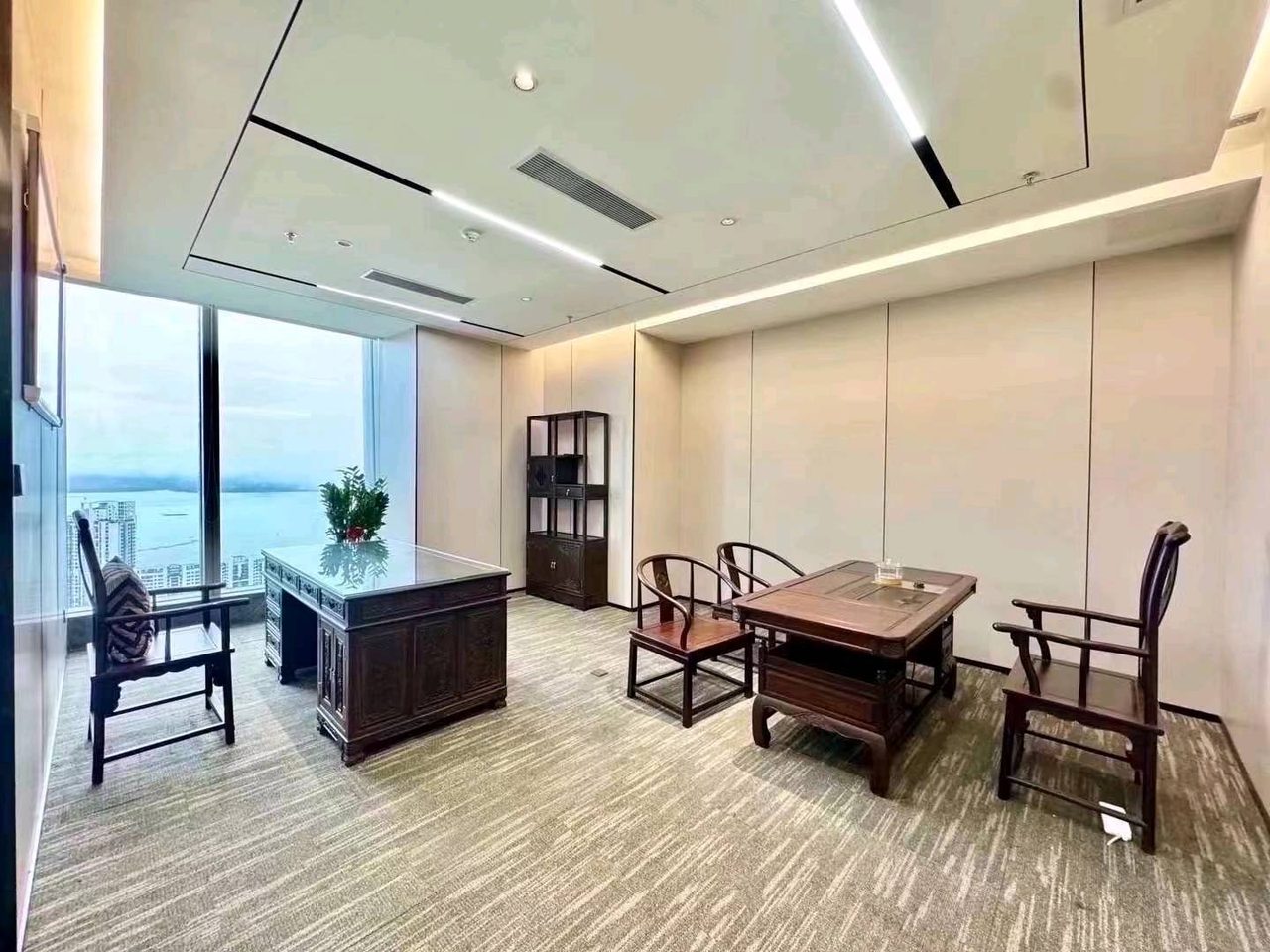 856㎡豪装办公室 京基滨河时代·近下沙站·高层