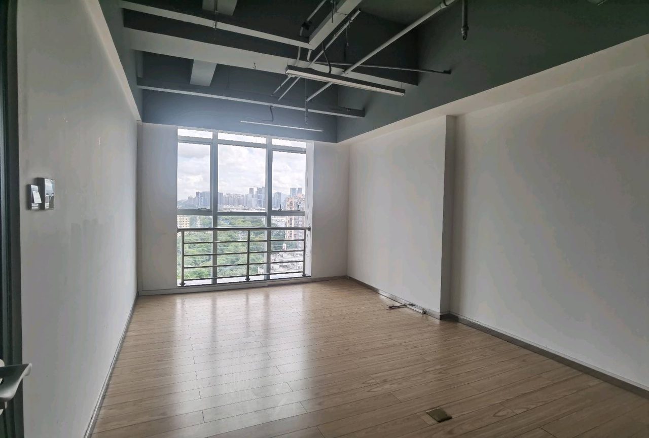 研祥科技大厦637㎡豪装办公室出租,高层北向采光好