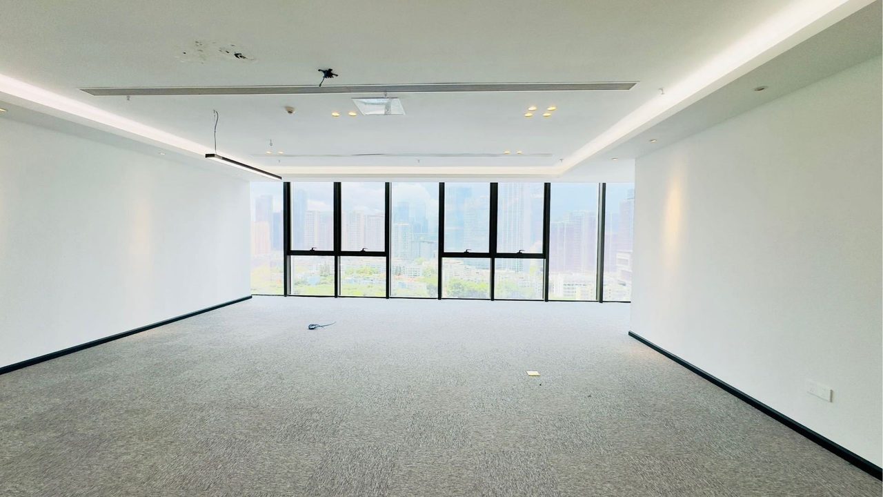澳特科兴科学园写字楼1389㎡精装户型·中层四面采光向出租