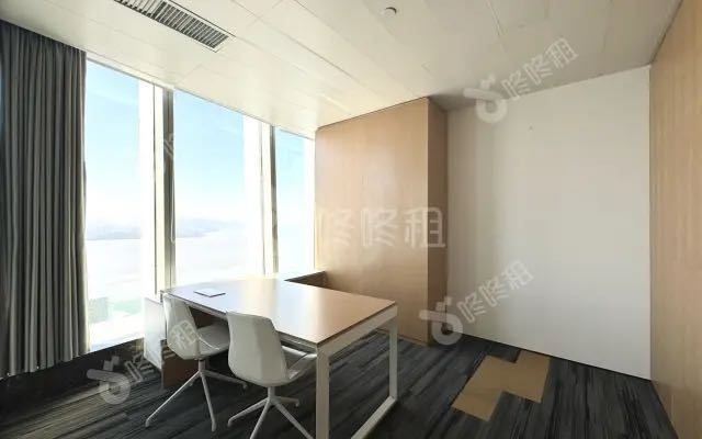 283㎡精装办公室 京基滨河时代·近下沙站·高层